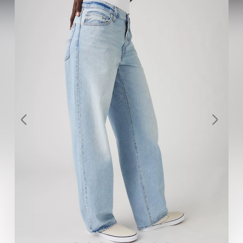 Levi’s Baggy Dad Jeans Mid Rise Straight Leg 90s Loose Fit 100% Cotton 31